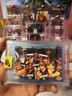 NBA Cards Lakers 2000-01 Champions