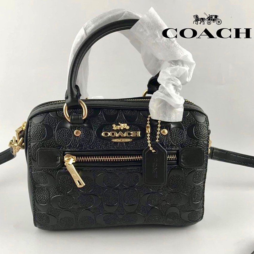Coach micro rowan shop crossbody with ladybug print
