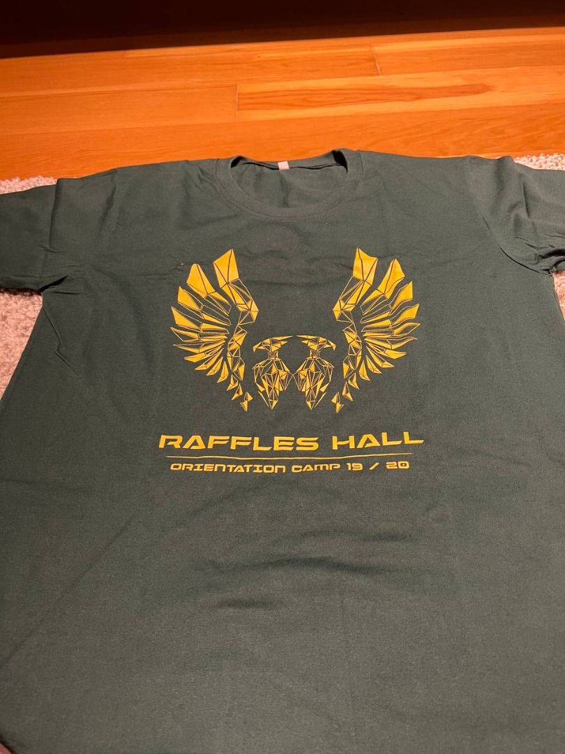 New NUS Raffles Hall Shirt, Men's Fashion, Tops & Sets, Tshirts & Polo ...