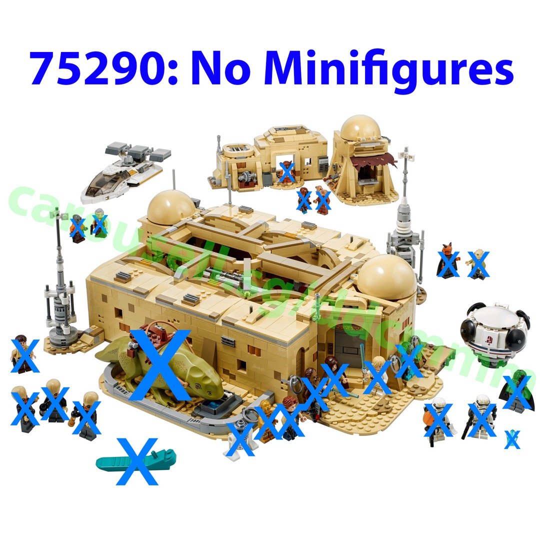 New Unassembled NO MINIFIGURES LEGO Star Wars 75290 Mos Eisley Cantina Lots of tan bricks 6.7 CENTS per piece value Hobbies Toys Toys Games on Carousell
