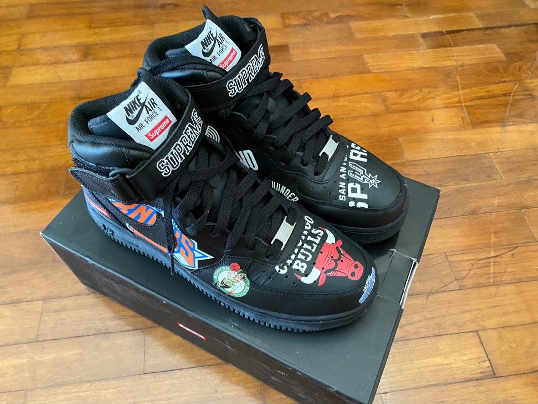 Nike Air Force 1 Mid 07 Nike x Supreme Men s Fashion Footwear