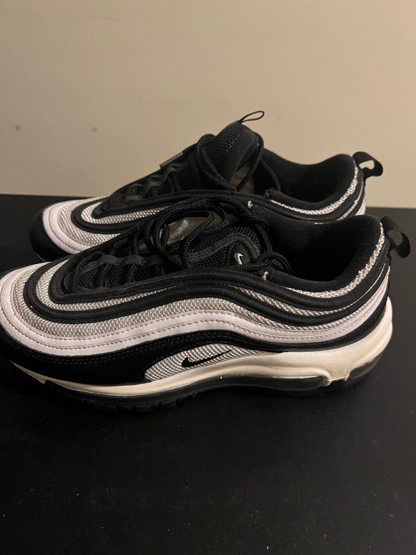 Nike Airmax 97 Women's (Category: Sneakers) located in Quezon City. Submitted by isman_tor (Listing ID 1208588263, Image 1). Description: Selling ny mom's Airmax 97 - Size 8.5 Women's - Guaranteed Authentic - Issue: Last pic (not noticeable when worn) .