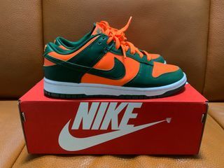 Nike dunk low 橘綠 (US 8)