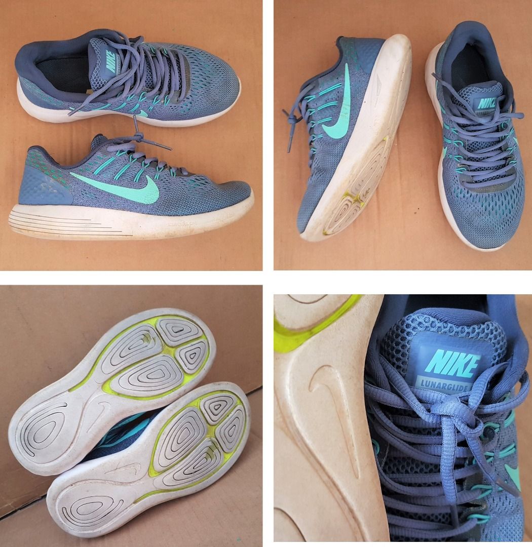 nada guía Fascinante Nike Originals, Lunar Glide 8 Running Shoes, Designer Sneakers, US 7, UK 4.5,  EUR 38, Limited