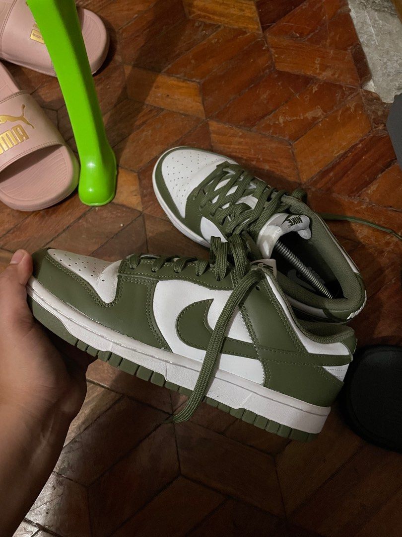 Nike sb olive green cheap