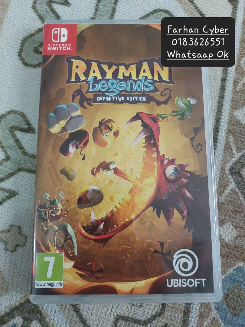 Nintendo Switch - Rayman Legends, Video Gaming, Video Games, Nintendo ...