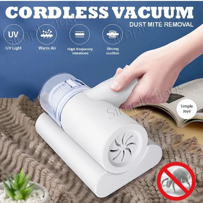 Anti Dust Mite Cordless Vacuum Cleaner With 10000PA Suction, TV & Home