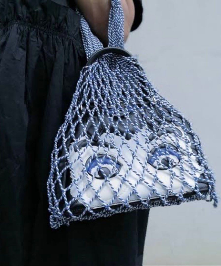 Old Celine fisherman's net bag — UNUSED, Women's Fashion, Bags