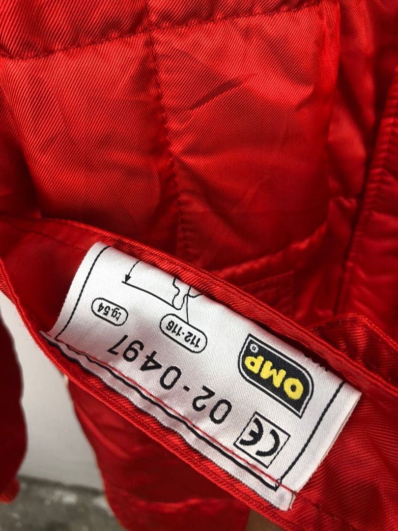 Omp Racing Suit Coverall Made in Italy, Men's Fashion, Coats, Jackets