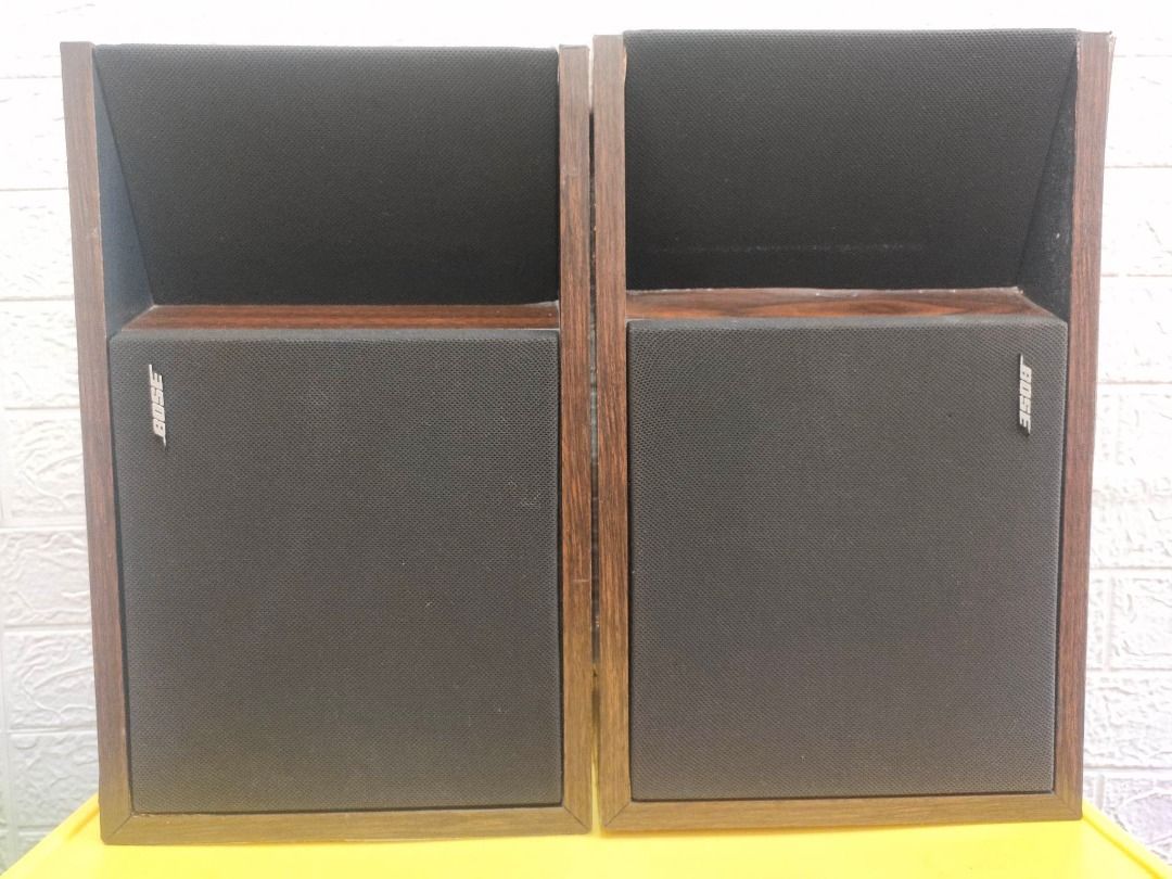 ORIGINAL VINTAGE BOSE 201 SERIES II BOOKSHELF SPEAKERS