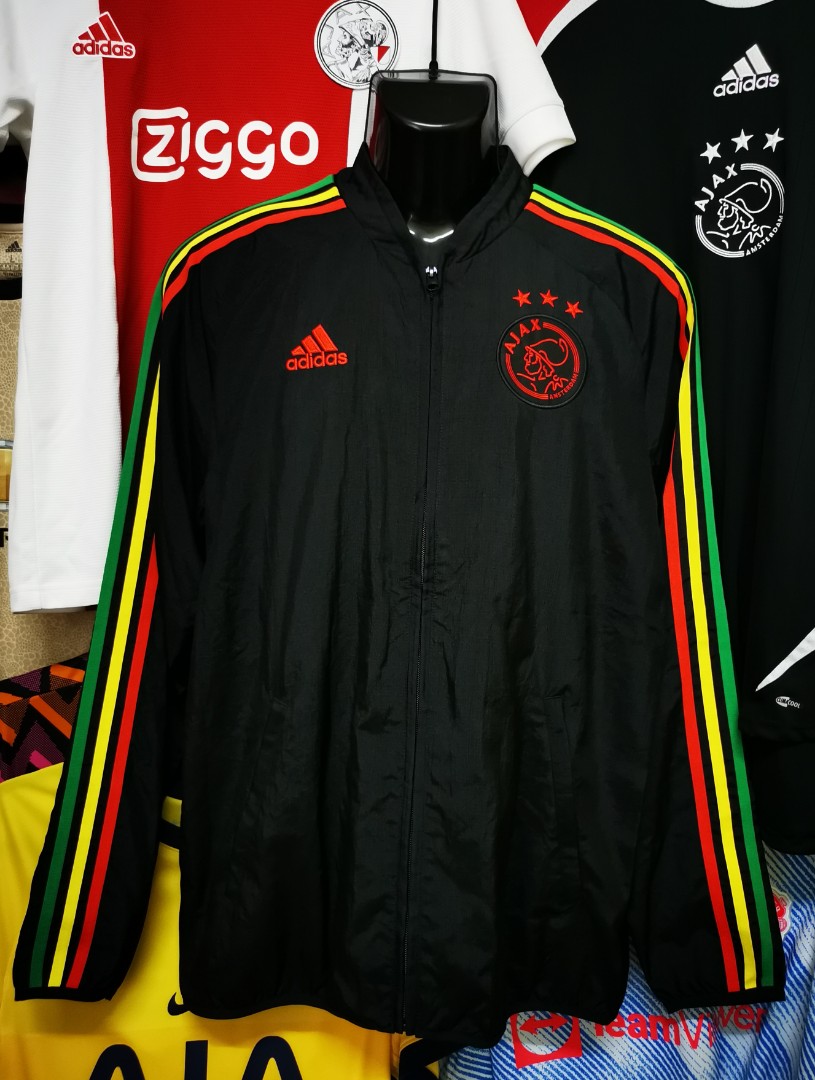 Original AFC Ajax Bob Marley Icon Adidas Woven TrackTop/ Jacket ...