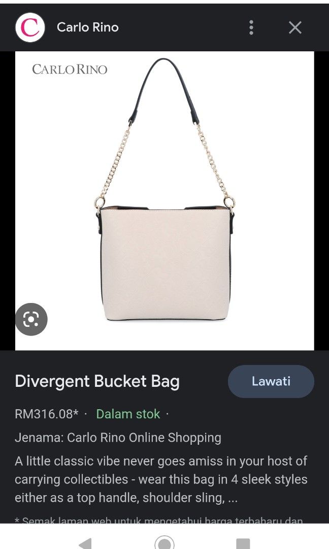 Handbag jenama 2025 carlo rino