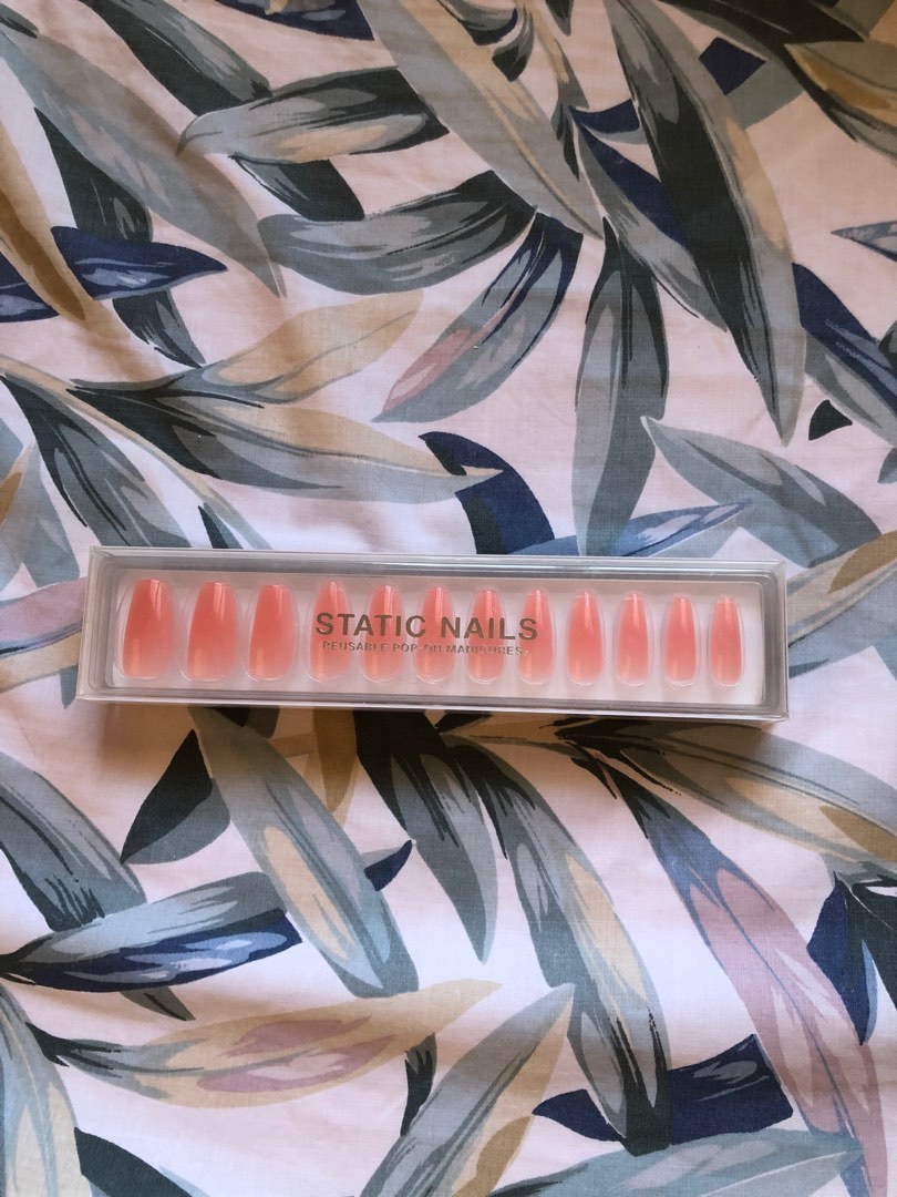 Original Static Nails Glue On Nails, Beauty & Personal Care, Hands