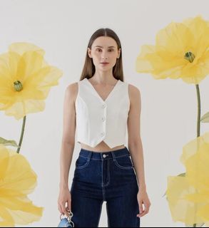 OUDRE Sora Top in White