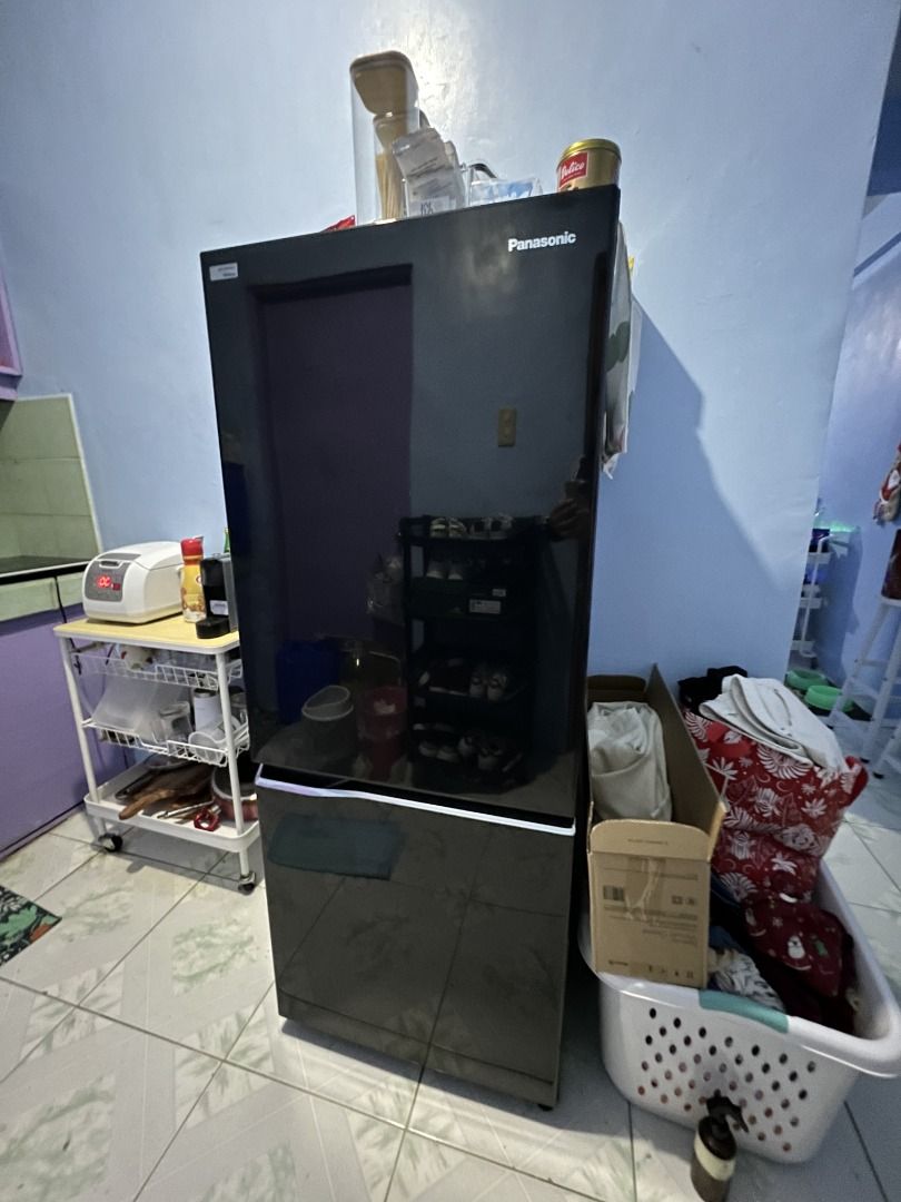 panasonic-inverter-refrigerator-black-furniture-home-living