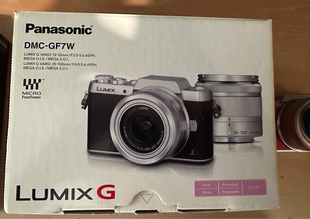 Panasonic LUMIX G DMC-GF7W 數碼相機, 攝影器材, 相機- Carousell