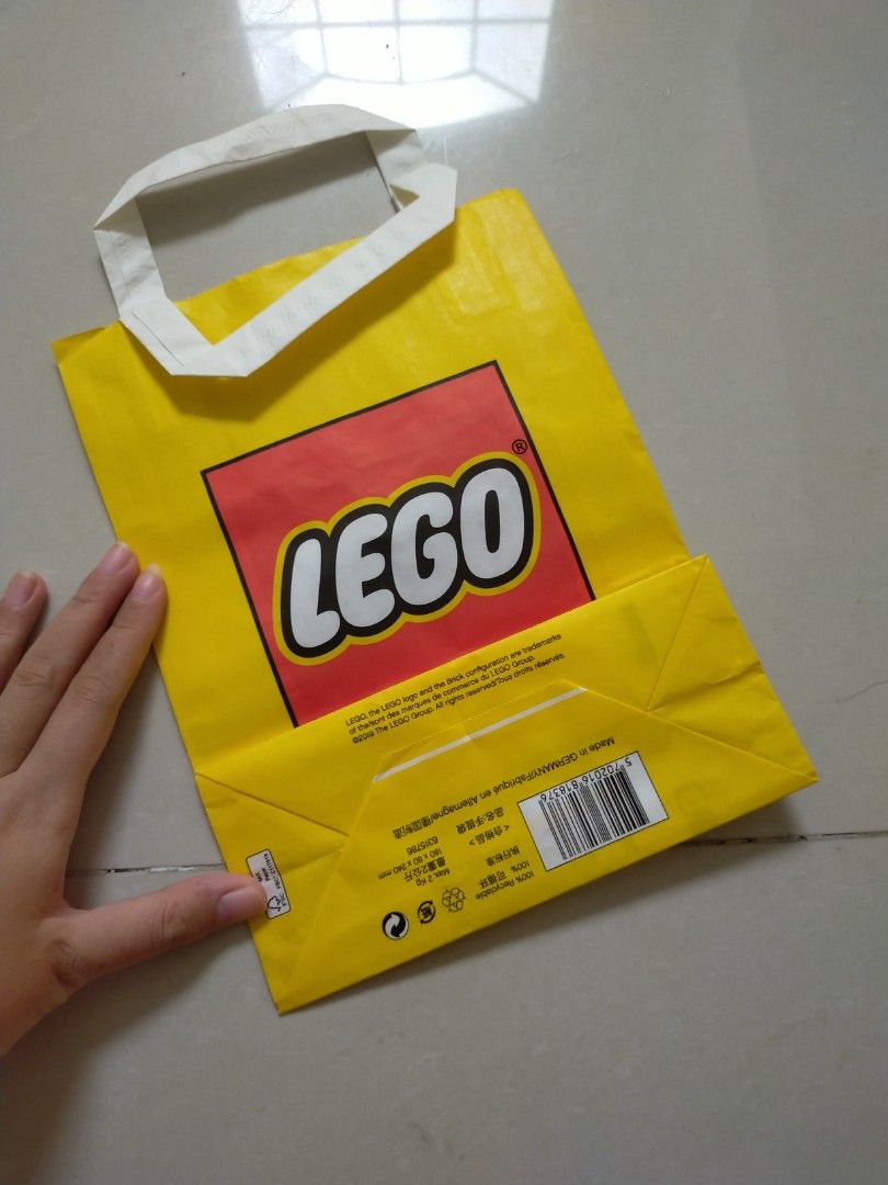 Paper Bag lego mini, Barang Mewah, Aksesoris di Carousell