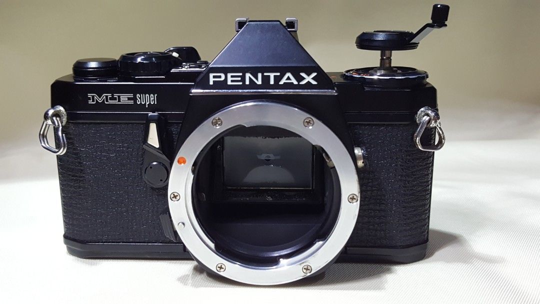 Pentax ME Super Film SLR Camera, Photography, Cameras on Carousell