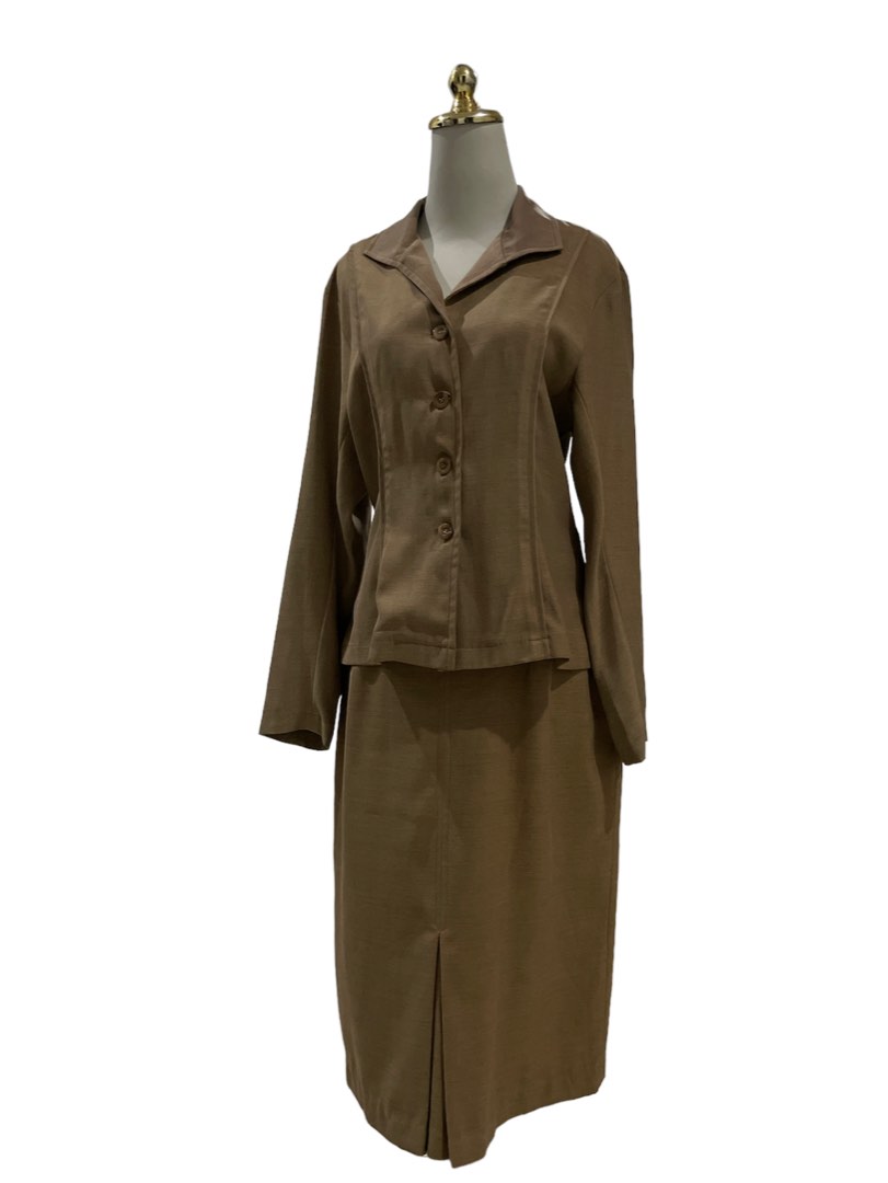 Pierre Balmain Blazer and Skirt Set Women s Fashion Dresses