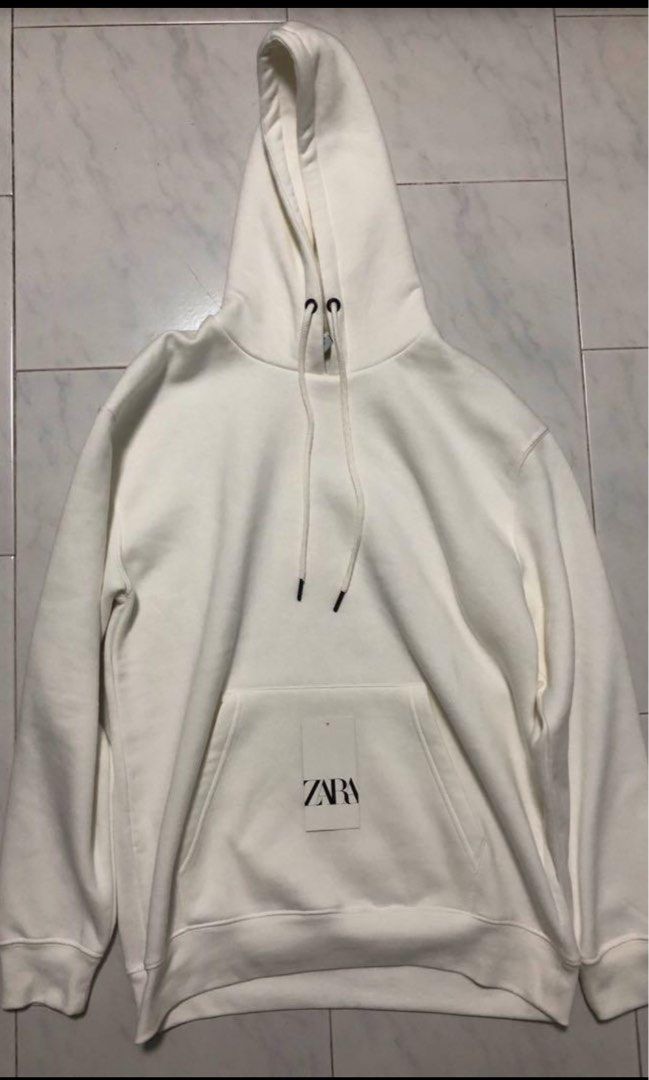 White cheap thick hoodie