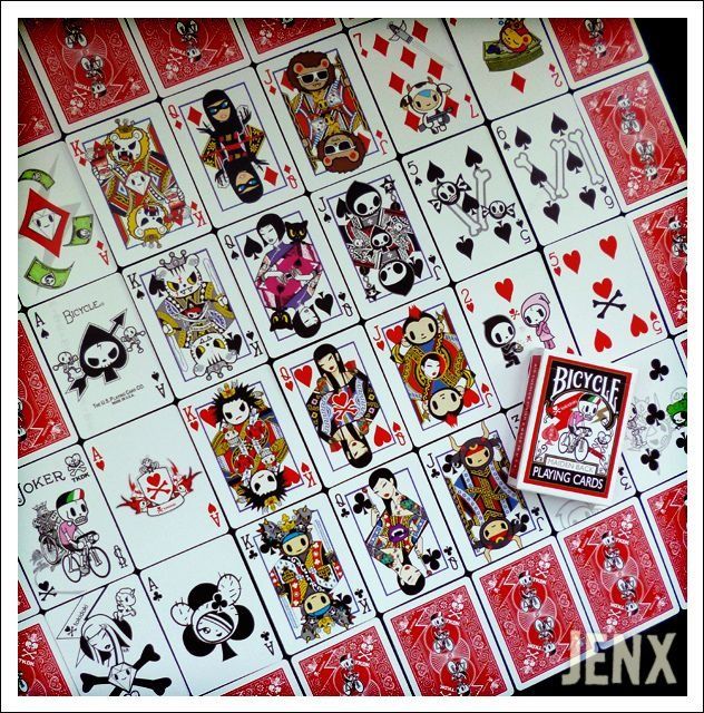 Bicycle tokidoki playing cards sales