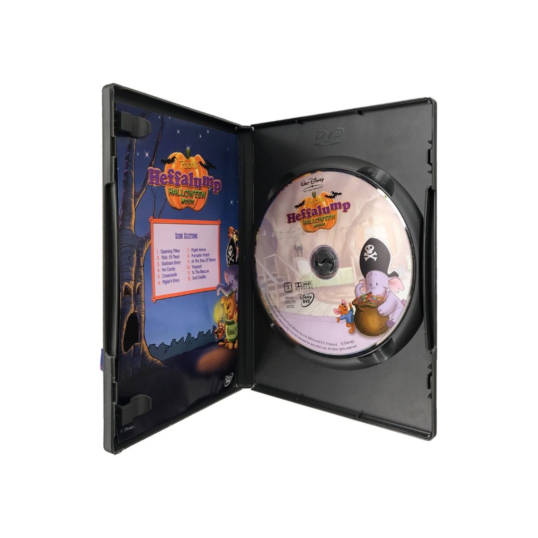 Pooh's Heffalump Halloween Movie (DVD), Hobbies & Toys, Music & Media