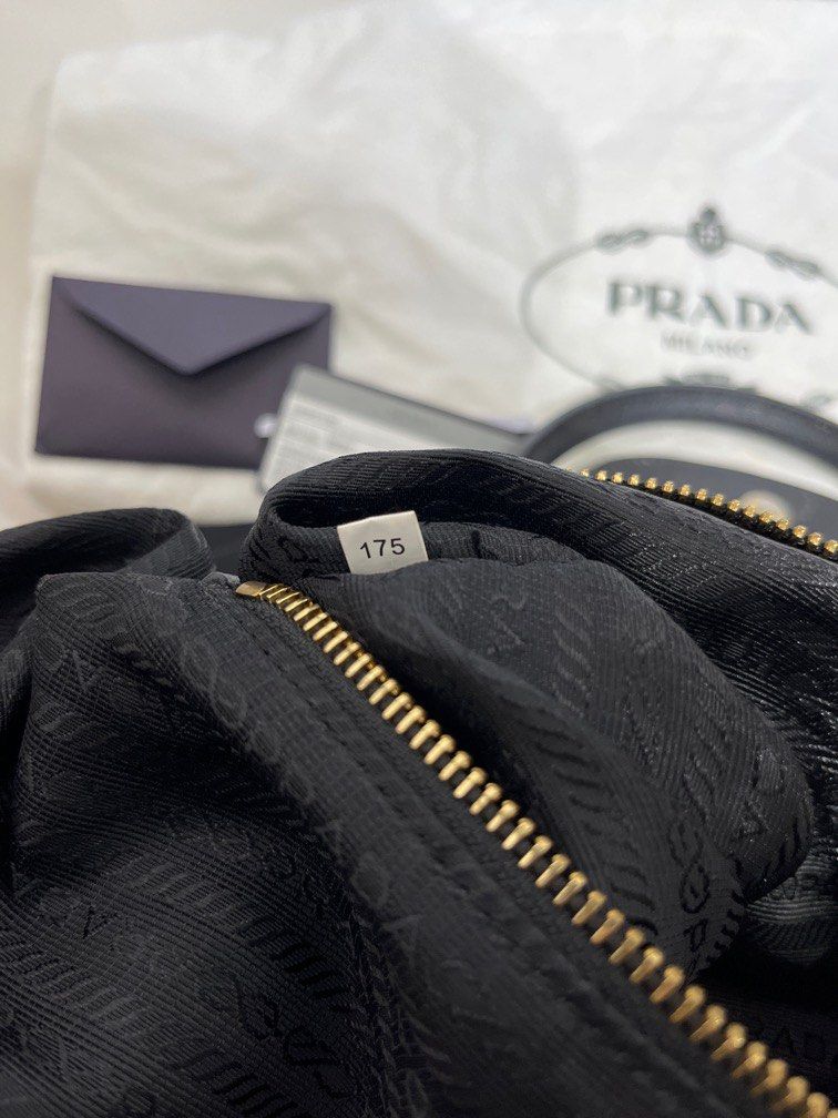 Prada Nylon Bag Black Luxury Bags Wallets on Carousell