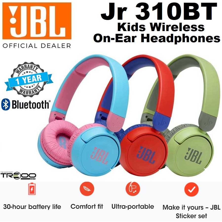 [Official] JBL JR310BT Wireless Bluetooth Headphone with Microphone for
