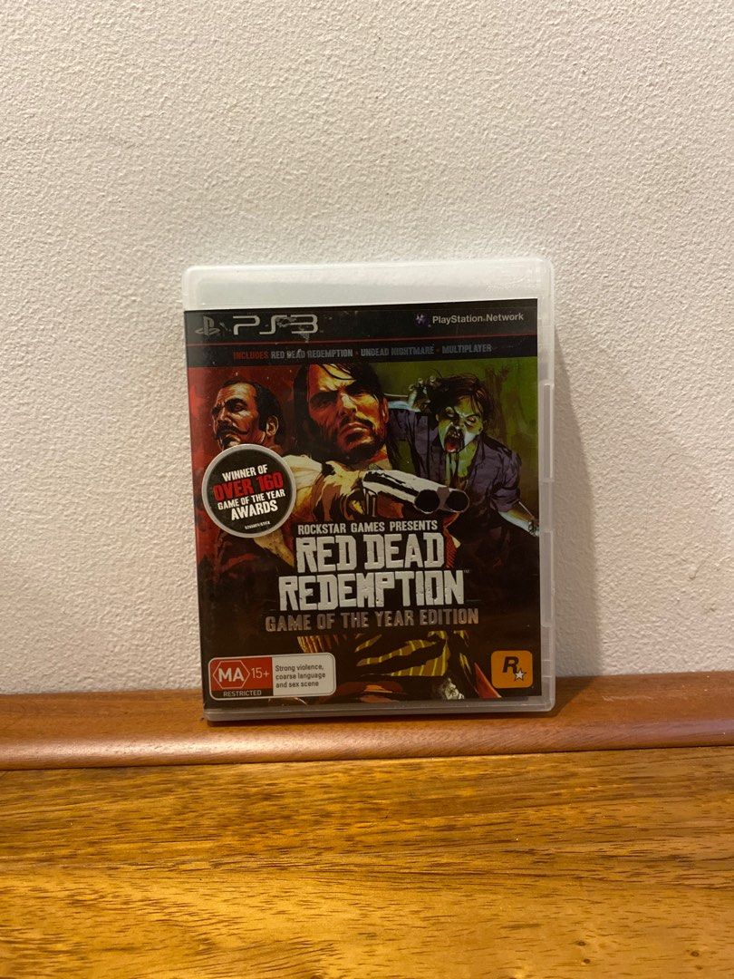 PS3- RED DEAD REDEMPTION (Game of the Year Edition), Video Gaming, Video  Games, PlayStation on Carousell