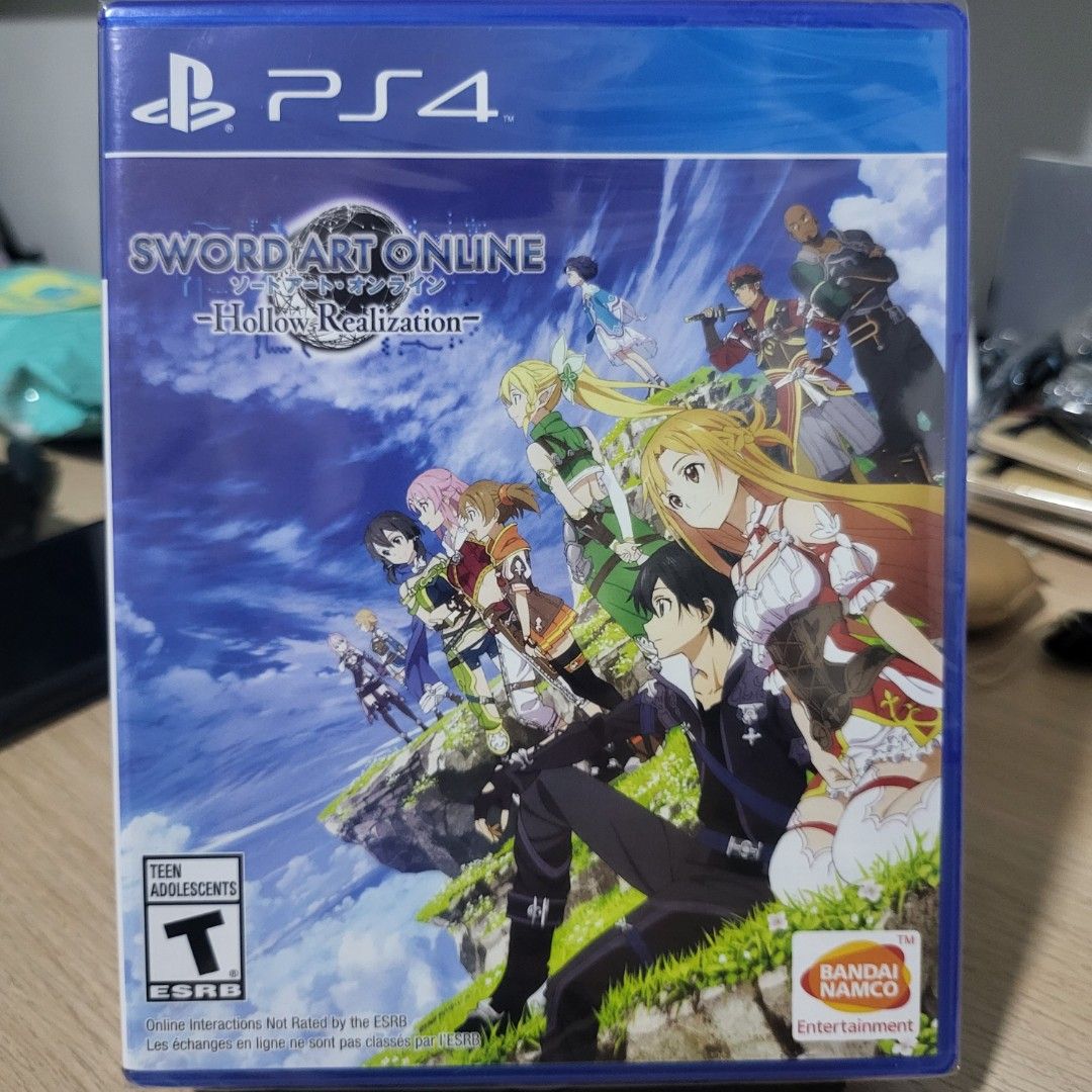 Ps4) Sword Art Online: Hollow Realization, Video Gaming, Video Games,  Playstation On Carousell