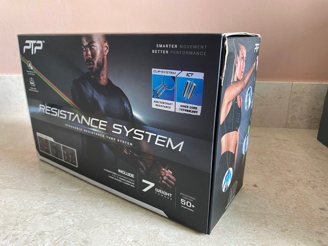 PTP resistance training brand new Sports Equipment Exercise Fitness Toning Stretching Accessories on Carousell