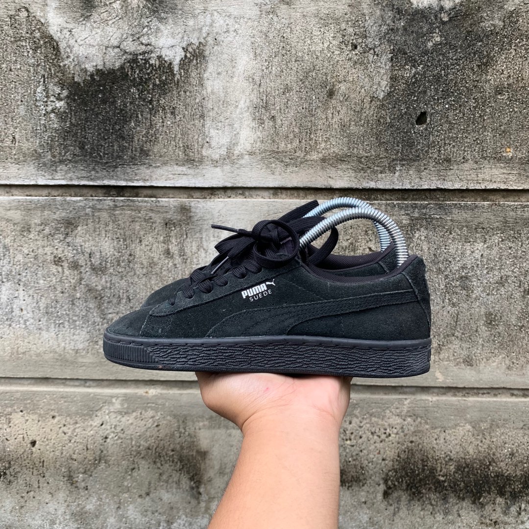 Puma suede hitam hot sale