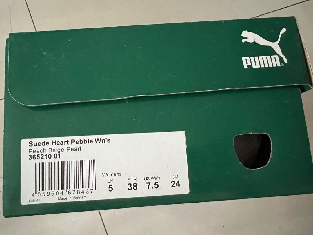 Puma suede sales heart animal