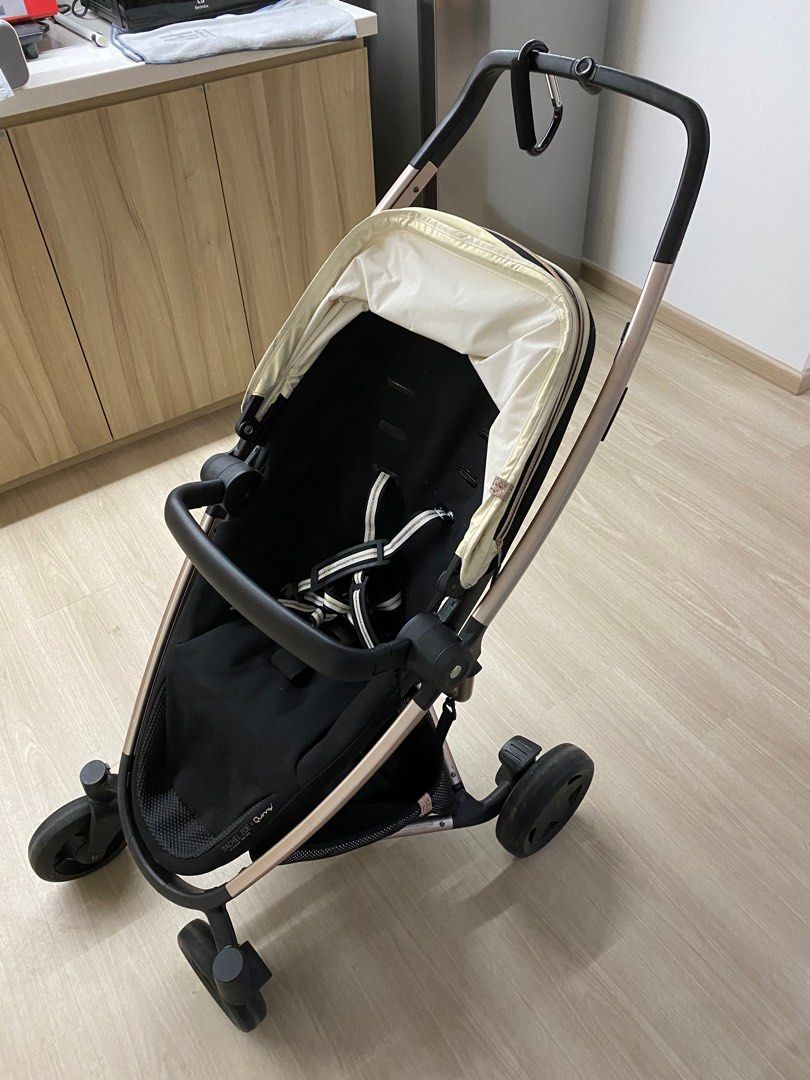 Quinny zapp flex plus white rose gold stroller