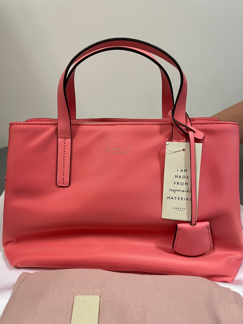 RADLEY LONDON MEDIUM ZIPTOP MULTIWAY Open Pink Luxury Bags