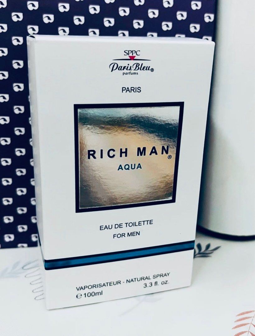 Paris bleu clearance rich man aqua