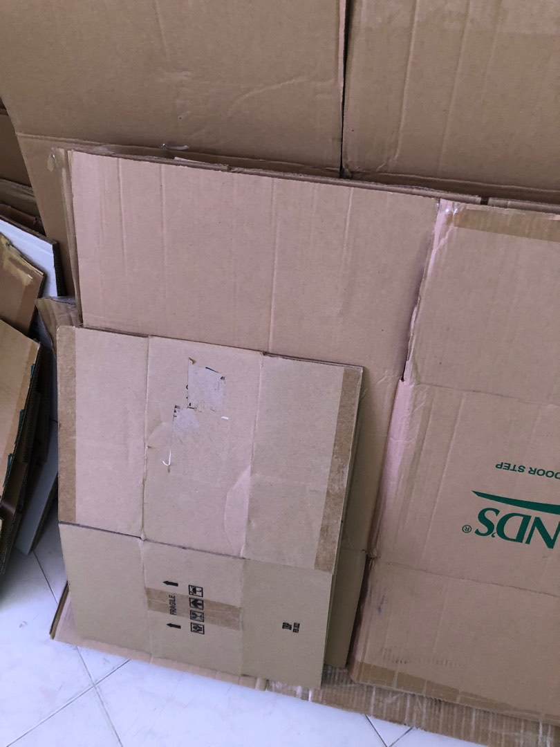Sale 20 Used Cartons boxes, Furniture & Home Living, Home Improvement