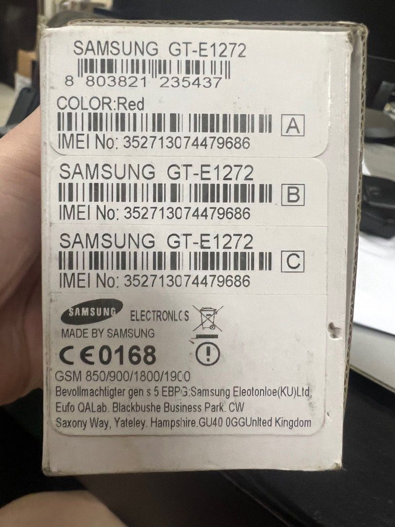 Samsung E1272 Flip keypad spare phone, Mobile Phones & Gadgets, Mobile ...