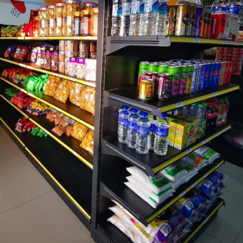 Second Hand Island Gondola Rack, Furniture & Home Living, Furniture, Shelves, & Racks