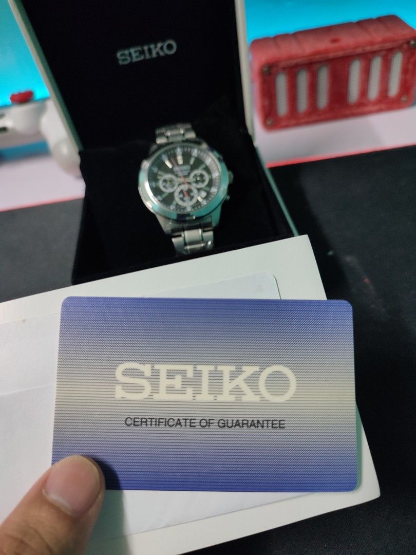 SEIKO CHRONOGRAPH SKS605P1 Men s Fashion Watches Accessories