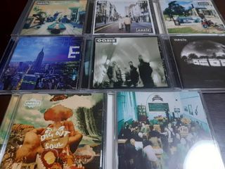 Set of 8 Oasis’ CDs