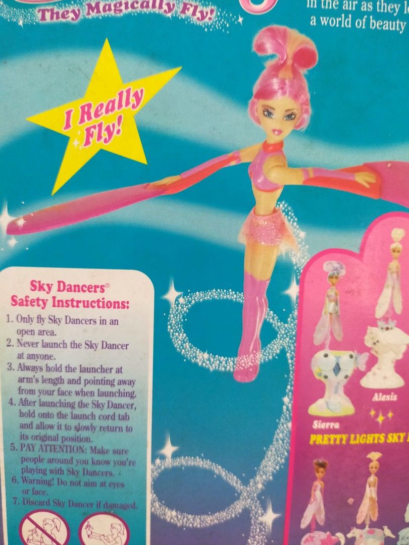 Sky Dancers Angelica, Hobbies & Toys, Toys & Games on Carousell
