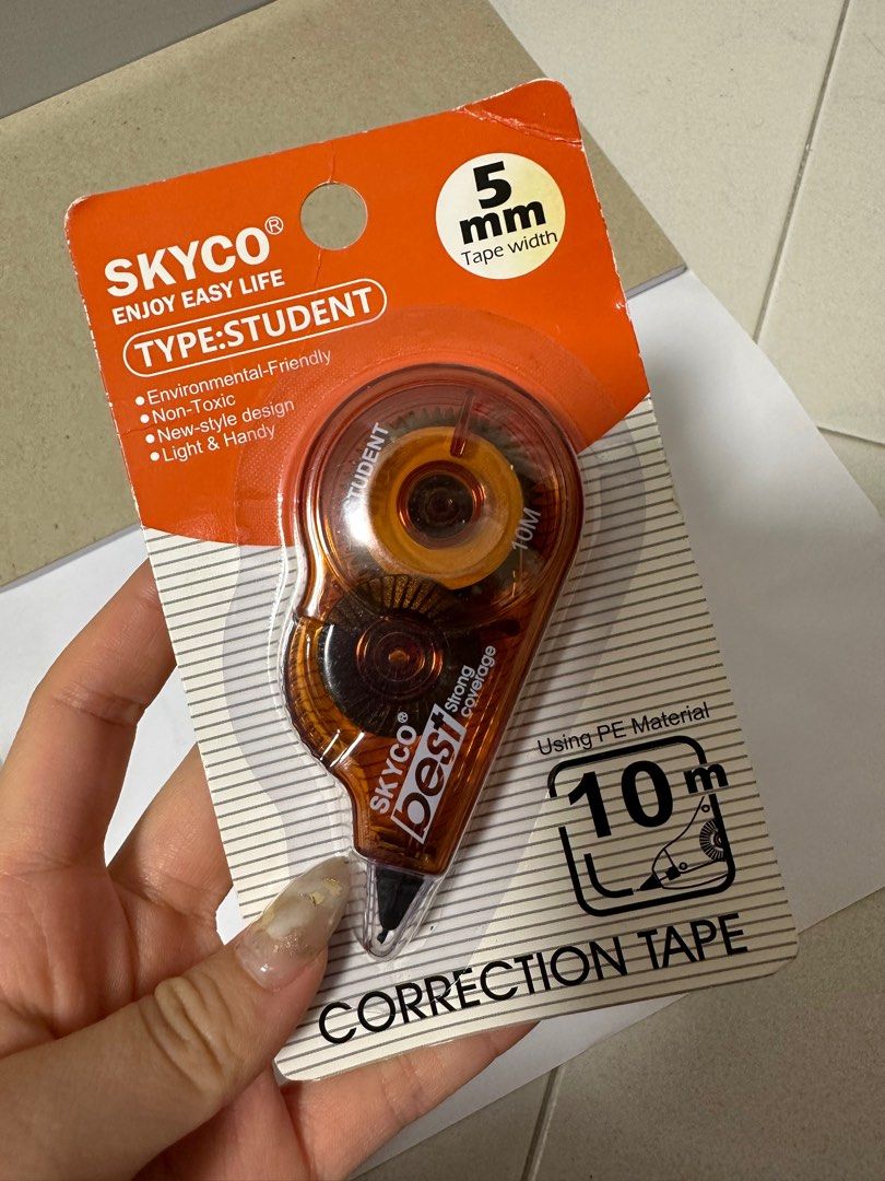 Skyco Correction Tape, Stapler and Staples, Hobbies & Toys, Stationery