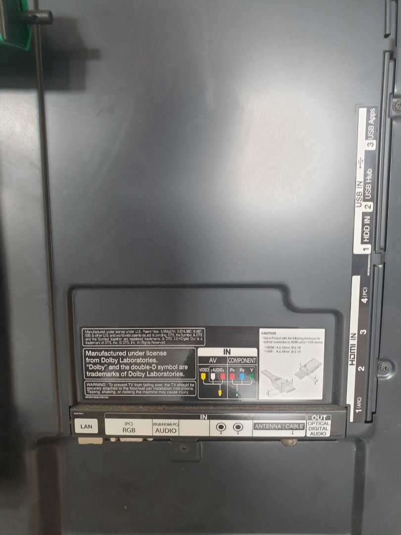 SMART TV LG MODEL (WN8122E)55", TV & Home Appliances, TV