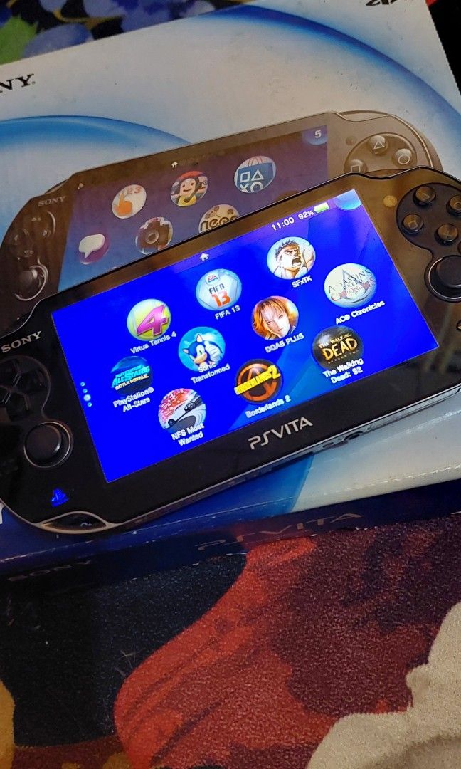 Sony PSVita Model 1k Crystal Black, Video Gaming, Video Game Consoles