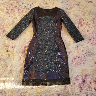 Sparkly sequin mini dress from French Connection