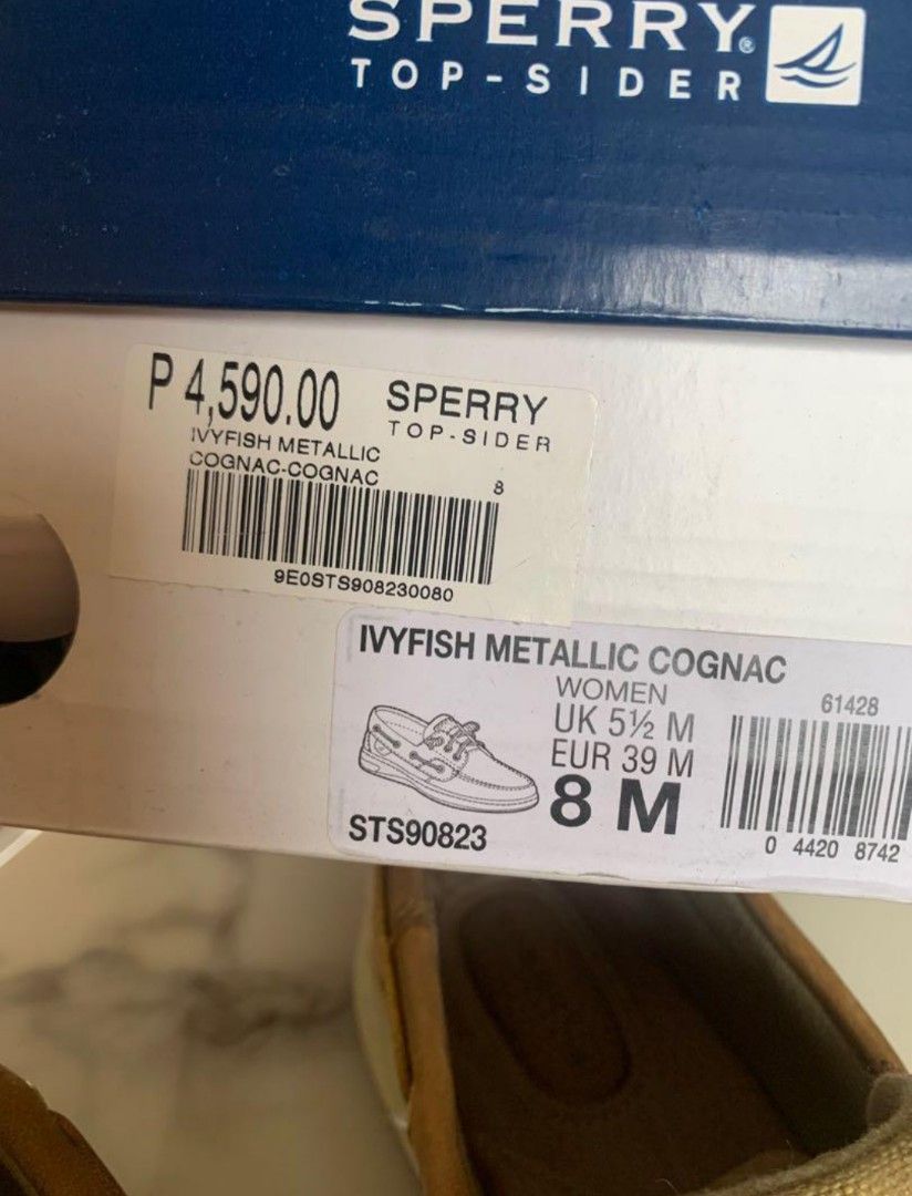 Sperry ivyfish metallic cognac Women s Fashion Footwear Loafers
