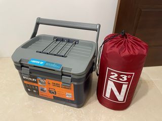 Stanley 15.1L冰桶+北緯23度單人充氣床