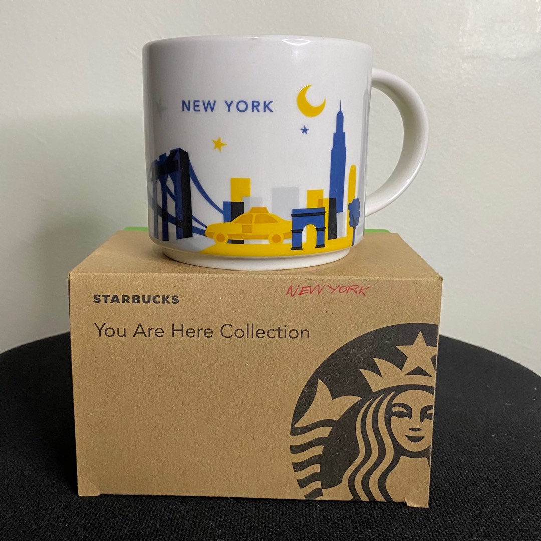 Starbucks New York Mug YAH (You Are Here Collection), Furniture & Home