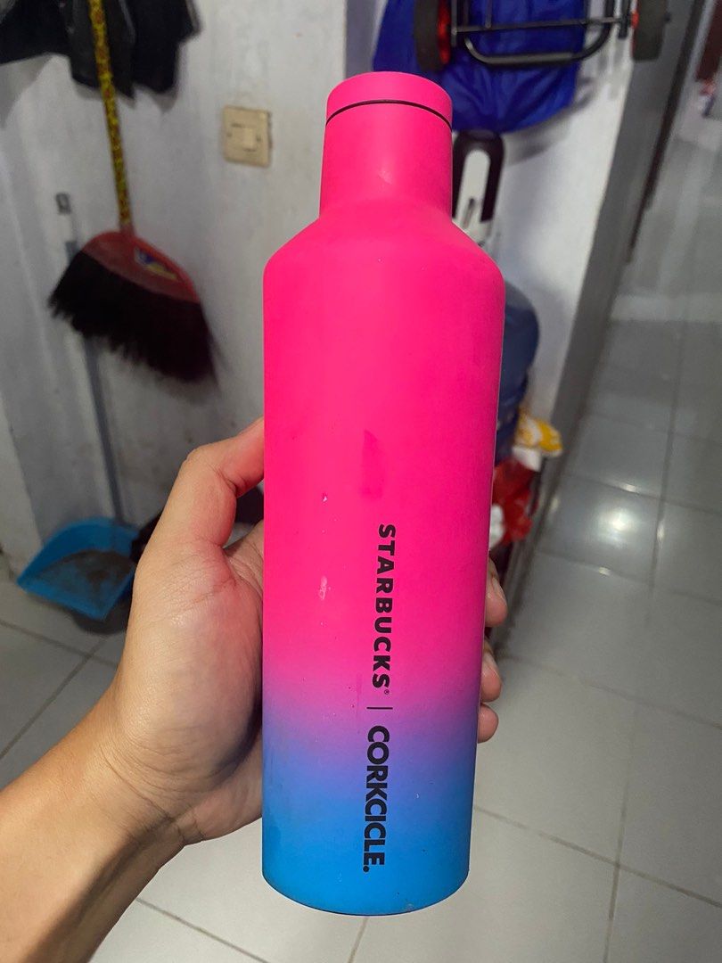 Starbucks x Corkcicle Tumbler, Kitchen & Appliances on Carousell